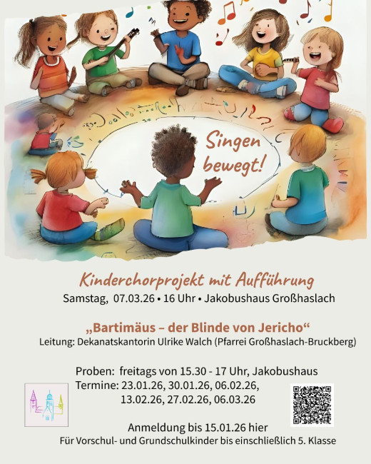 Ausschreibung Kinderchorprojekt